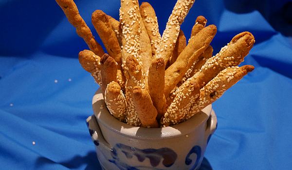 Grissini aus Vollkornmehl